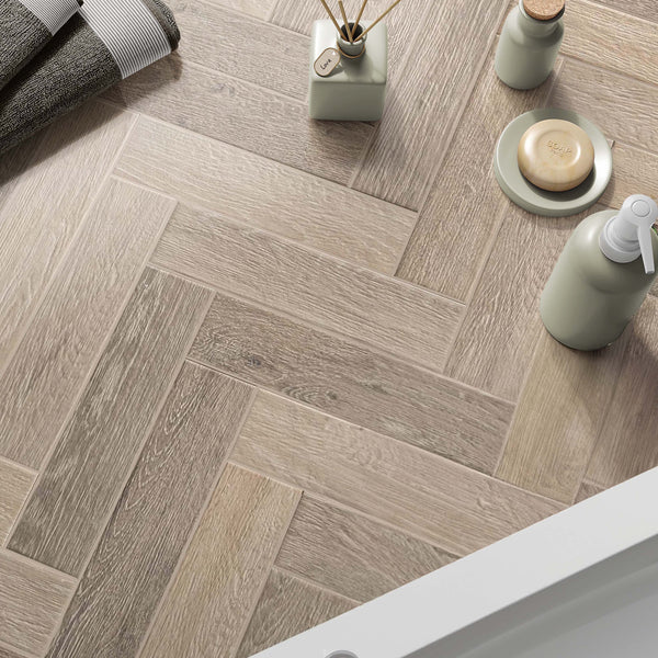 Suburb Taupe Wall and Floor Tile