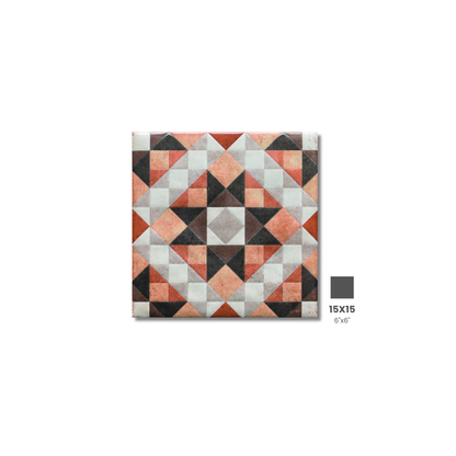 Medina Sunset Geometric Wall Tile