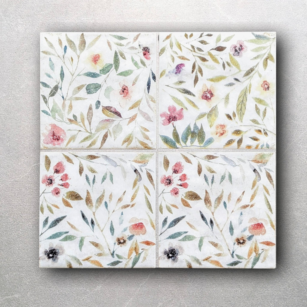 Floral Tiles | Decorative Botanical Wall and Floor Tiles | Tiles360