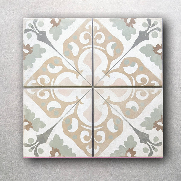Woodstock Clay Patterned Wall and Floor Tile