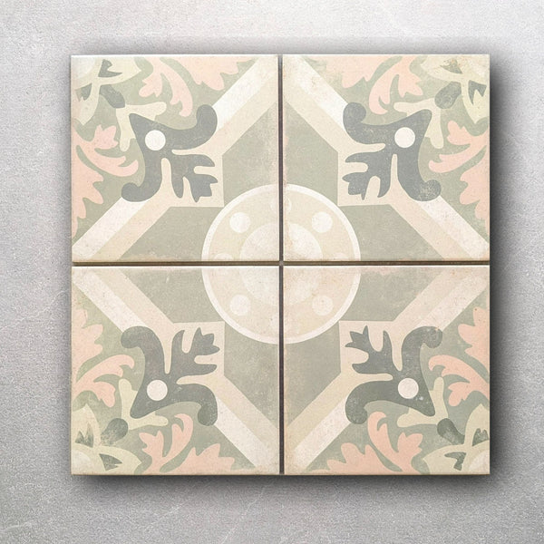 Woodstock Sage Patterned Wall and Floor Tile