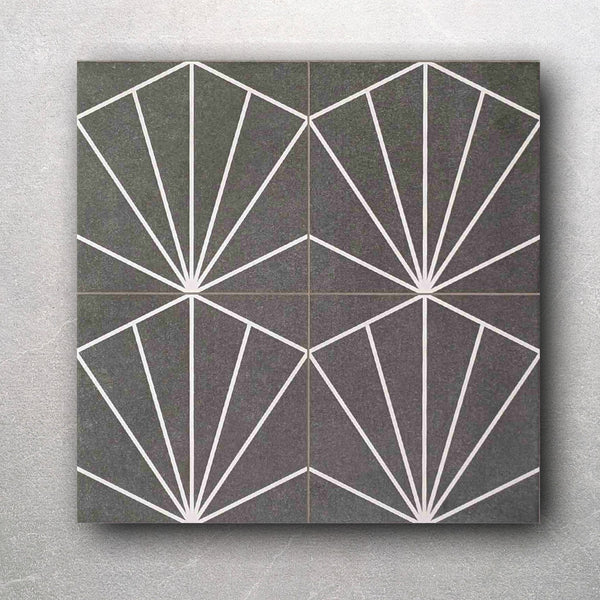 Consort Black Floor Tile