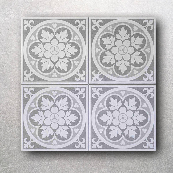 Chapel Light Grey Victorian Wall and Floor Tile
