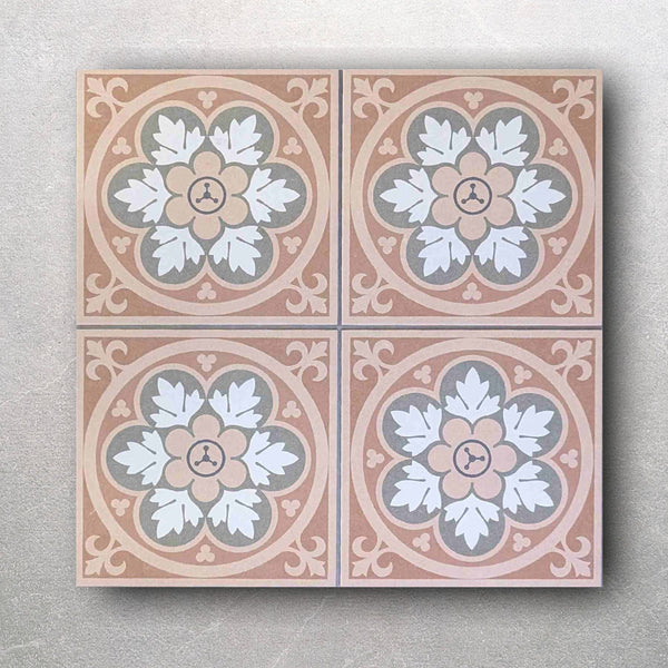 Chapel Terracotta Victorian Wall and Floor Tile