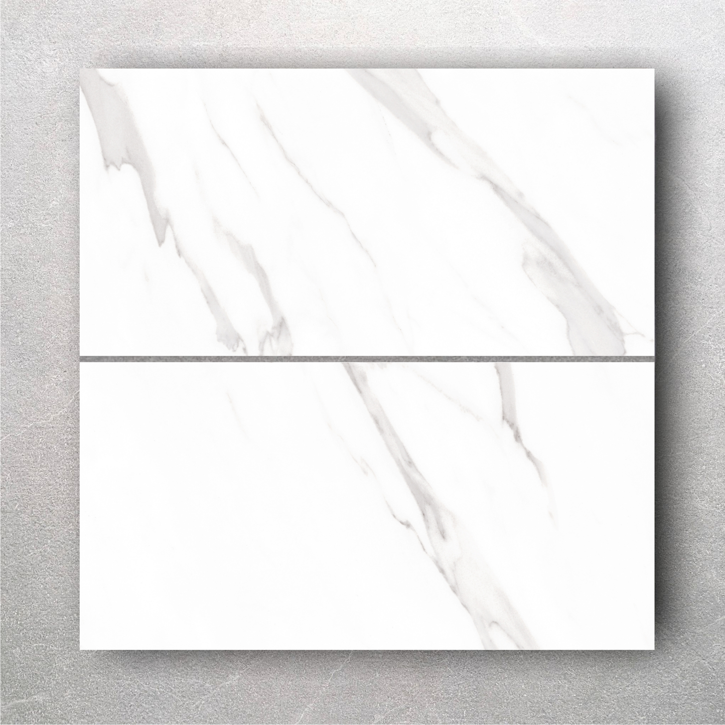 Sanctuary Porcelain White Marble Wall & Floor Tile