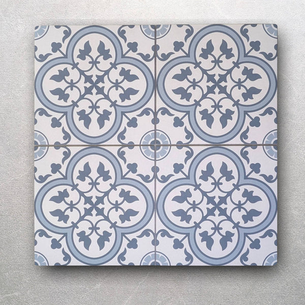 Chichester Blue Victorian Wall and Floor Tile
