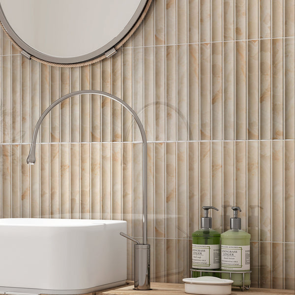Atelier Wave Sand Wall Tile