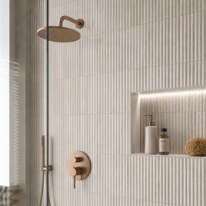 Raphael White Fluted Wall Tile