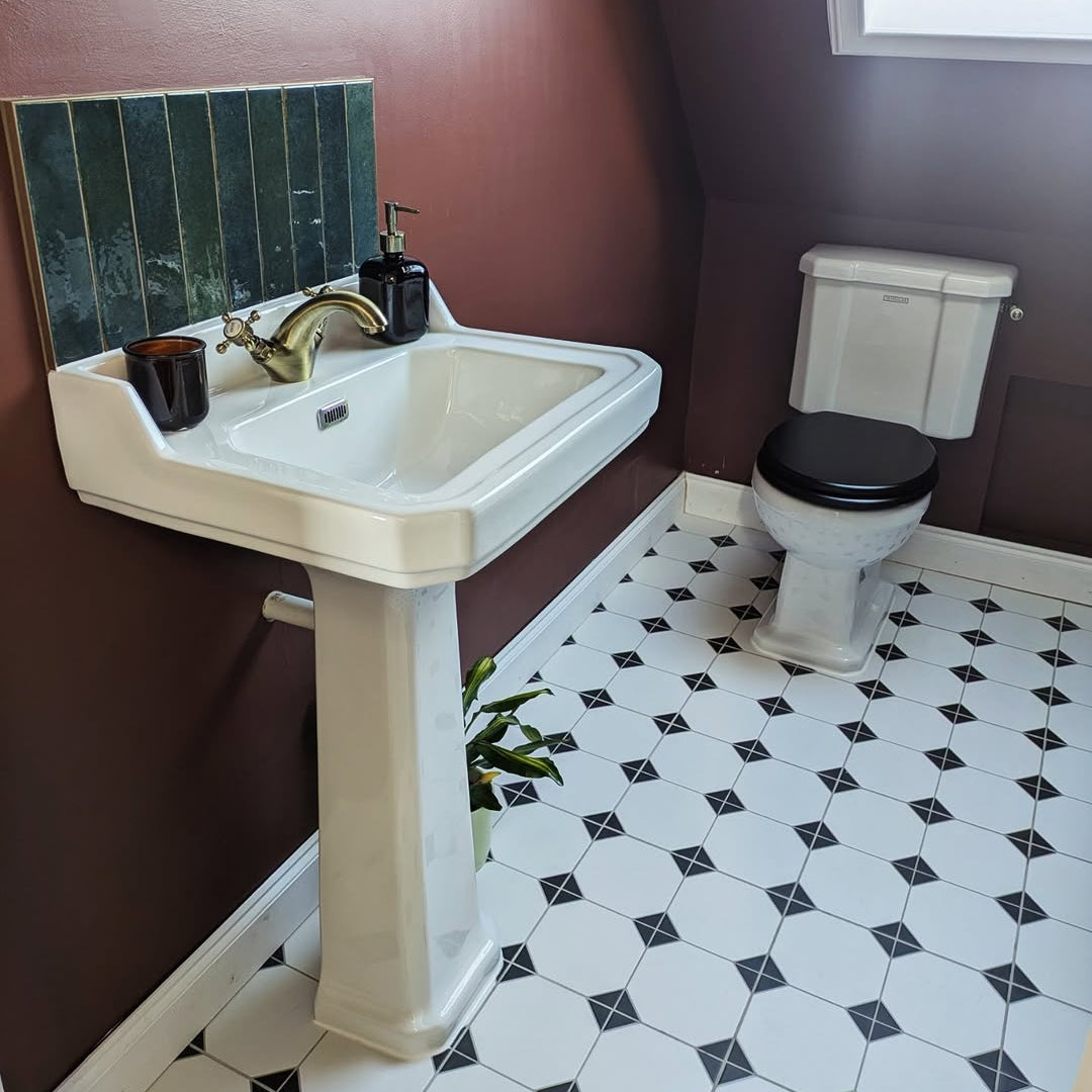 Angelico Black Wall and Floor Tile