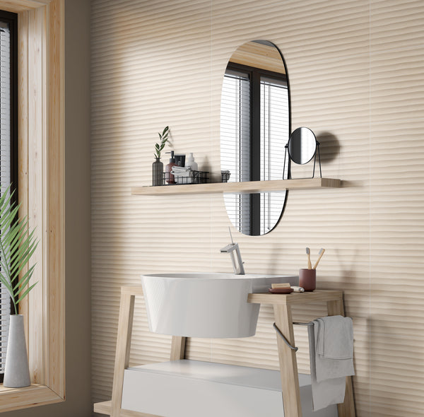 Denver Sand Decor Stone Effect Wall Tile