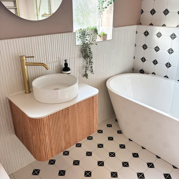 Angelico Black Wall and Floor Tile