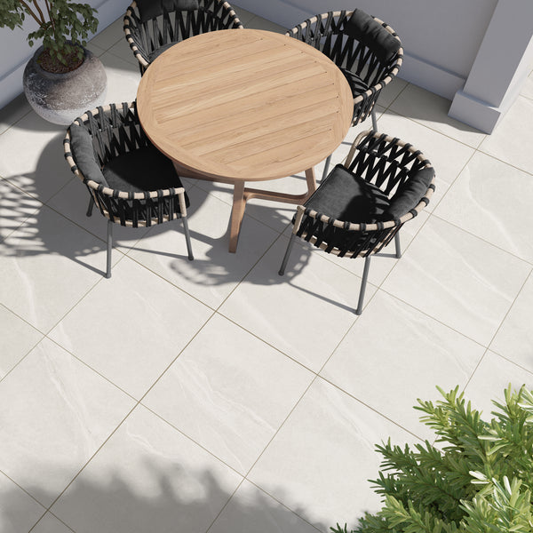 Libra Pearl Outdoor Floor Tile 60x60cm