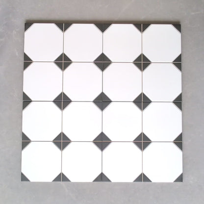 Angelico Black Wall and Floor Tile