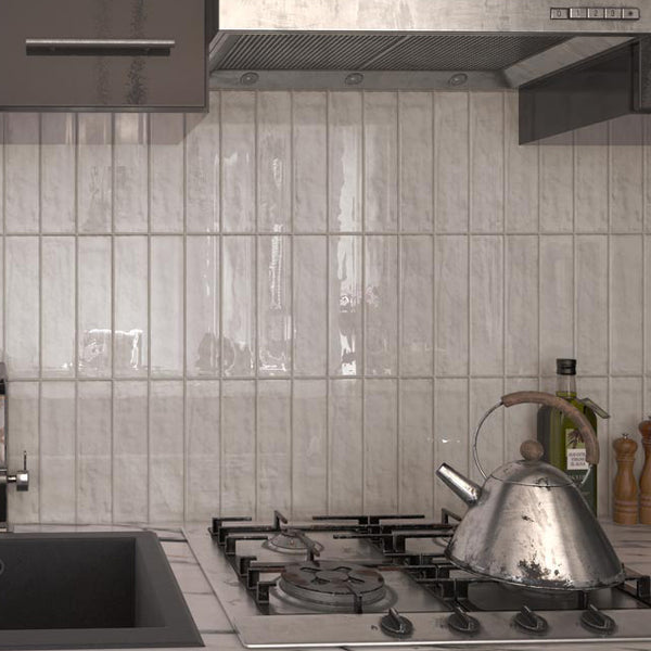 Plush Pale Grey Wall Tile