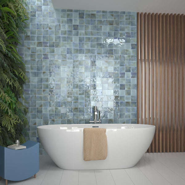 Vietnam Sky Blue Square Wall Tile
