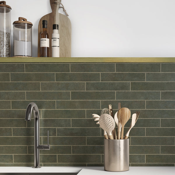 Matinée Forest Green Wall and Floor Tile