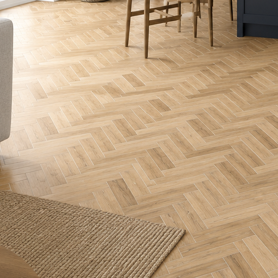 Suburb Oak Wall and Floor Tile