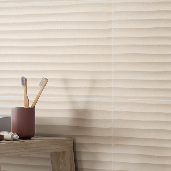 Denver Sand Decor Stone Effect Wall Tile