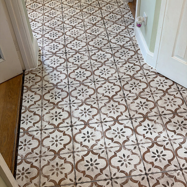 York Terracotta Victorian Wall and Floor Tile