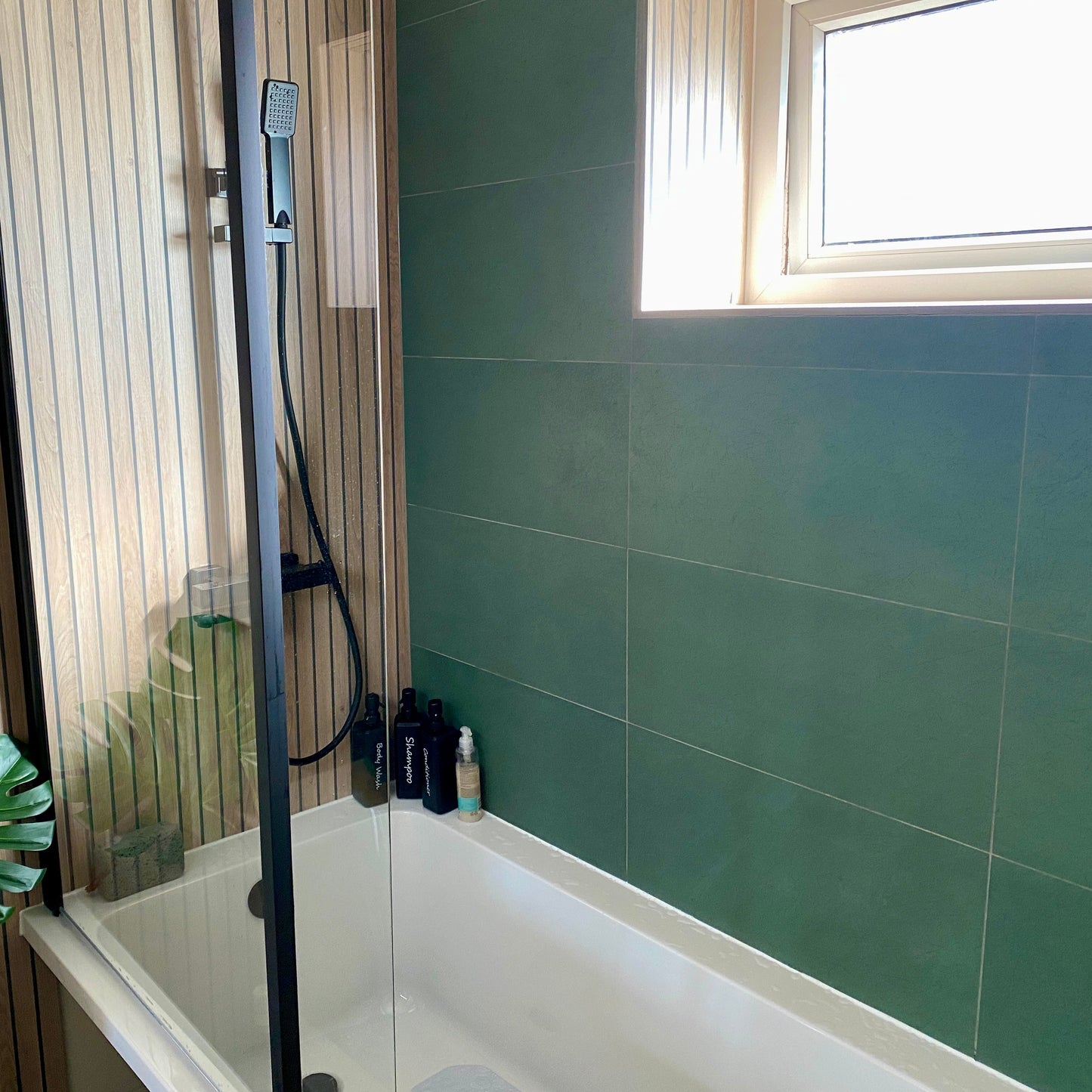 Broadway Green Stone Effect Wall Tile