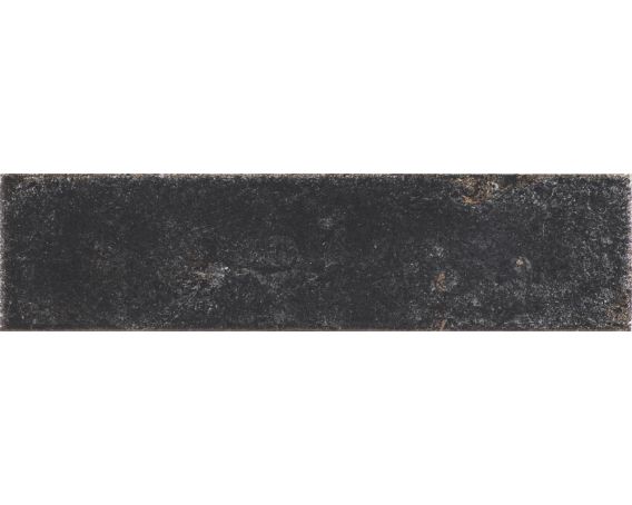 Aged Vintage Appearance Wall Tile in Black - Cafe Range | Tiles360
