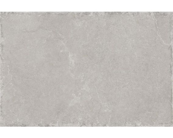Stone Effect 900mm x 600mm x 20mm Light Grey Porcelain Outdoor Tile - Calabria Slab | Tiles360