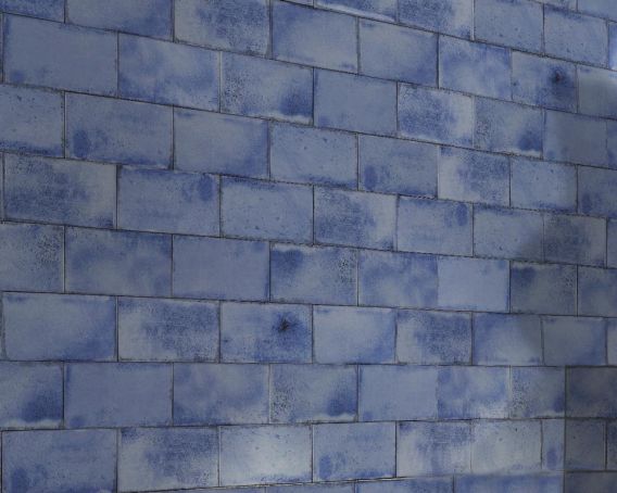 Blue Metro Style Vintage Aged Appeal Wall Tiles -Dante Range | Tiles360