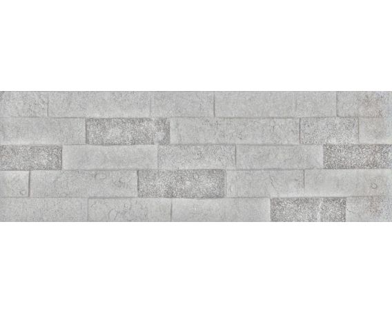 Light Grey Split Face Stone Effect Wall Tile - Ebro Range |Tiles360