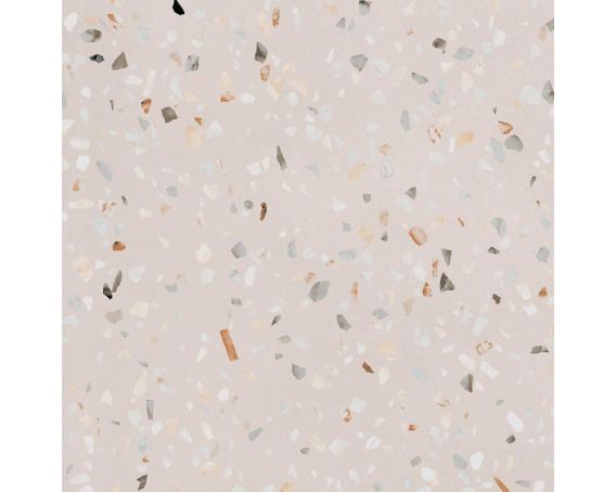 Terrazzo Effect Floor Tiles with Sand Coloured Background -Megan Range | Tiles360