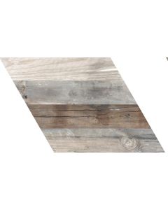Wood Effect Diamond Chevron Floor Tiles in Grey  Tones | Tiles360